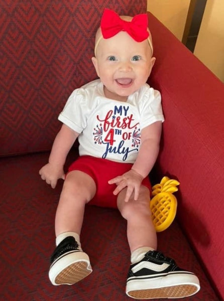 First 4th of July Onesie