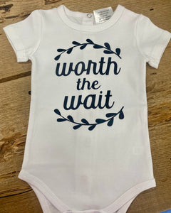 Worth The Wait Onesie