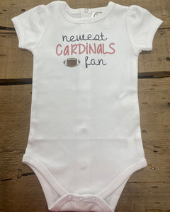 Cardinal Fan Onesie