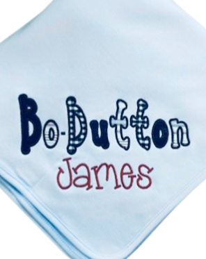 Bo-Dutton James Baby Blanket