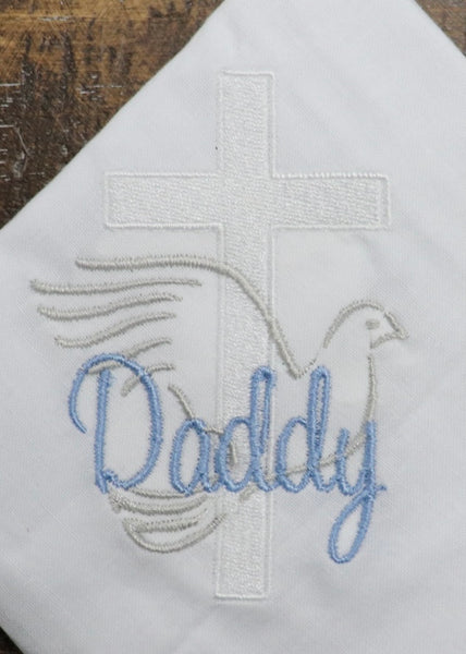 Daddy Linen Handkerchief