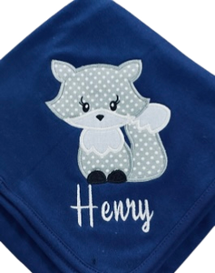 Henry/Fox Baby Blanket