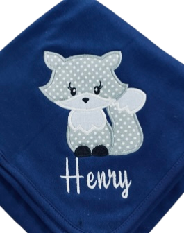 Henry/Fox Baby Blanket