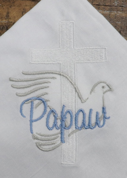 Papaw Linen Handkerchief