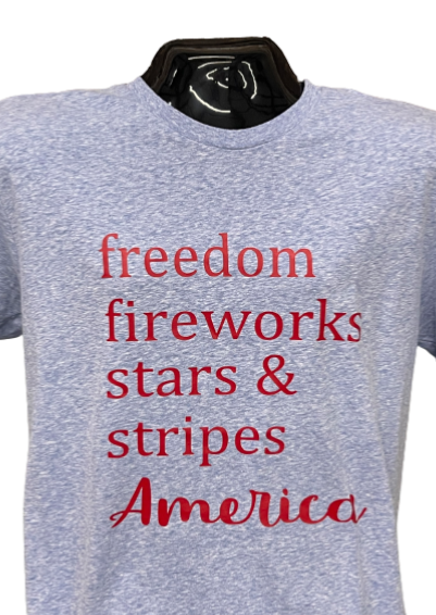 Freedom, Fireworks Short Sleeve Shirt