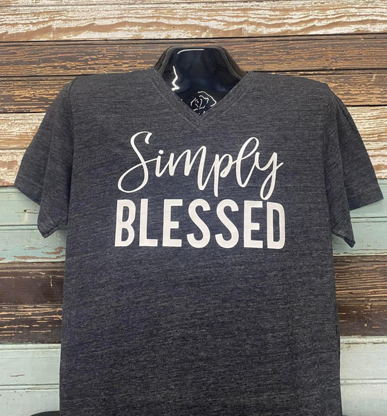 Simply Blessed Short Sleeve Shirt