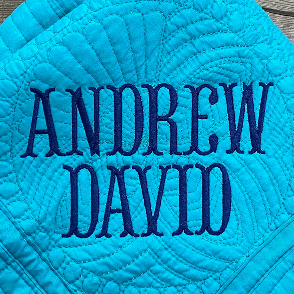 Andrew David Baby Quilt