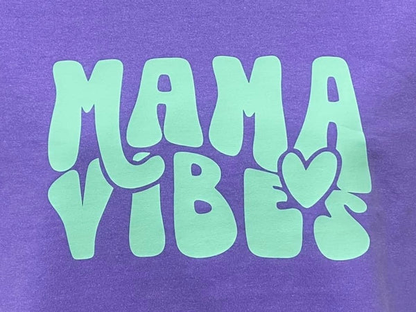 Mama Vibes Short Sleeve Shirt