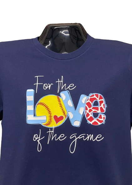 Love of Softball Short Sleeve Shirt