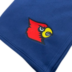 Cardinal Mascot Gildan Fleece Blanket