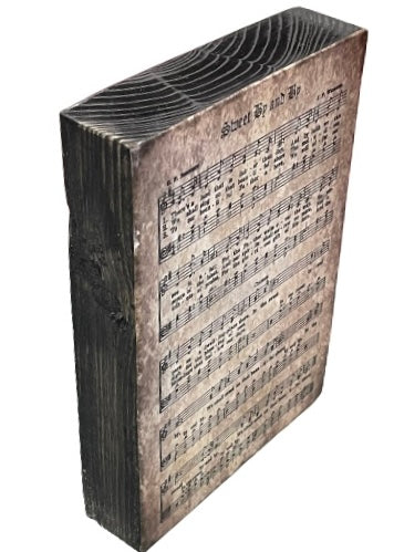 Wooden Block Sheet Music-“Sweet By And By”