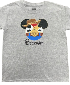 Beckham Toy Story Mickey Children’s Short Sleeve Shirt