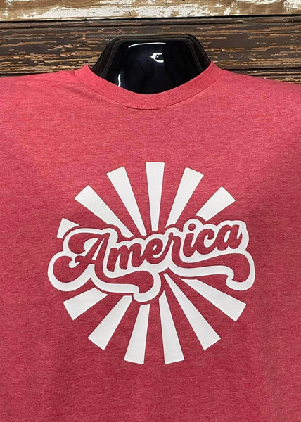 America Burst Short Sleeve Shirt