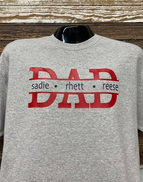 Split Dad Short Sleeve Shirt