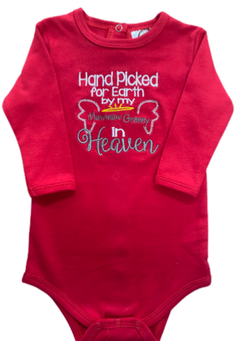 Hand Picked for Earth Long Sleeve Baby Onesie