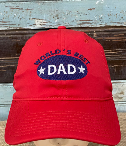 World’s Best Dad Baseball Cap