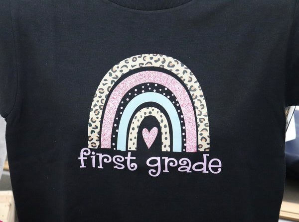 Rainbow First Grade Short Sleeve Shirt