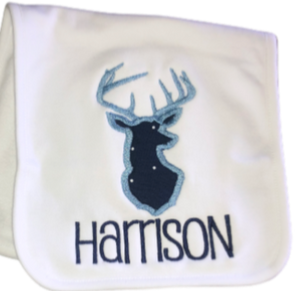 Harrison/Deer Burp Cloth
