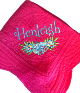 Henleigh Floral Baby Quilt